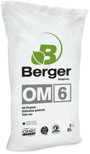 Berger OM6 All Purpose Organic 3.0 Cu. Ft. bag - Loose Fill